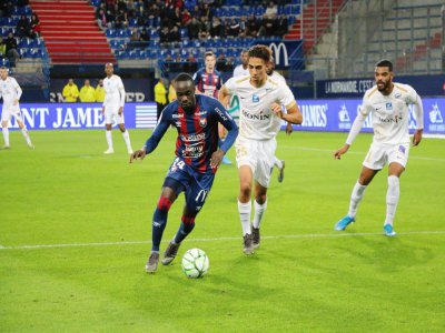 Caleb Zady Sery a eu plusieurs oppportunités de marquer. Sans succès. Et Châteauroux en a profité pour s'imposer devant Caen - Sylvain Letouzé